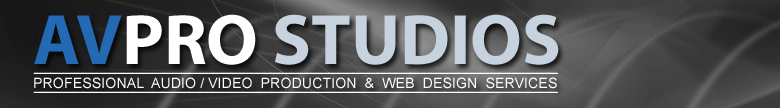 Audio Recording, Video Recording, CD DVD Blu-ray Duplication & Packaging, Website Design